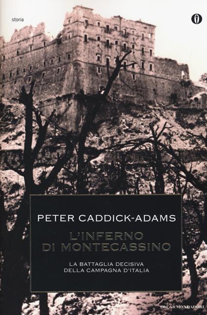 L' inferno di Montecassino - Peter Caddick-Adams - copertina