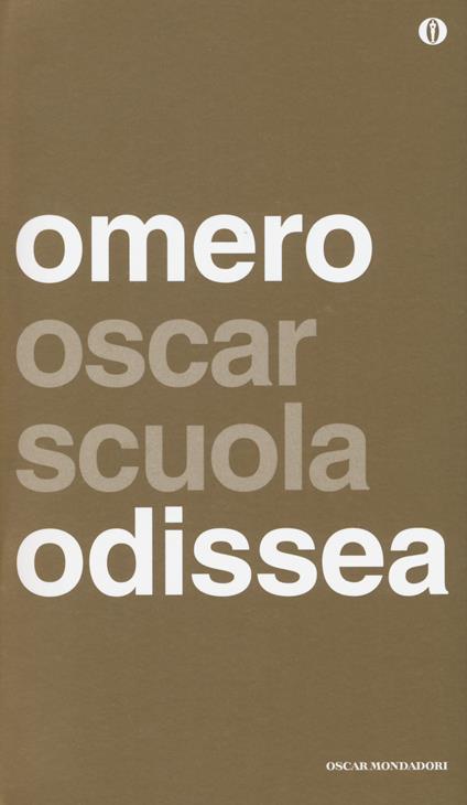 Odissea. Testo greco a fronte - Omero - copertina