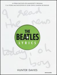 The Beatles lyrics - Hunter Davies - copertina