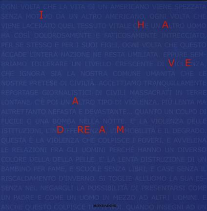 I have a dream. 50 artisti più uno a sostegno dei diritti umani. Catalogo della mostra (Milano, 8 ottobre-10 ottobre 2014). Ediz. italiana e inglese - copertina