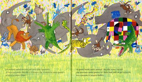 Elmer e il mostro. Ediz. illustrata - David McKee - 5