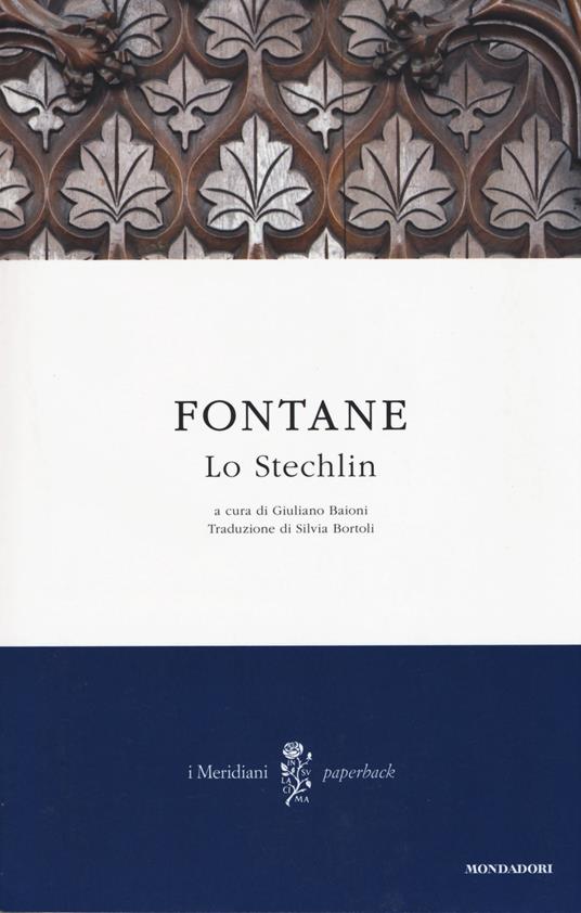 Lo Stechlin - Theodor Fontane - copertina