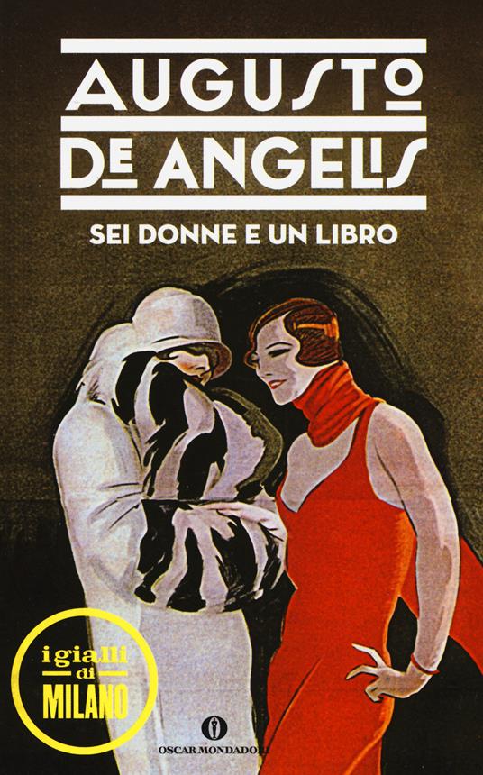 Sei donne e un libro - Augusto De Angelis - copertina