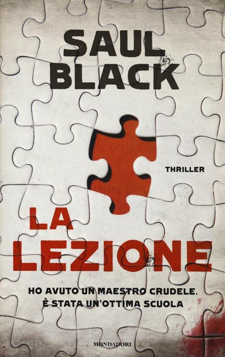La lezione - Saul Black - copertina