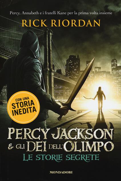 Percy Jackson e gli dei dell'Olimpo. Le storie segrete: Il figlio di Sobek-Lo scettro di Serapide-La corona di Tolomeo - Rick Riordan - copertina