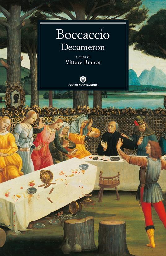 Il Decameron - Giovanni Boccaccio - copertina