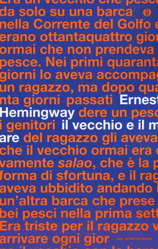 Il vecchio e il mare - Ernest Hemingway - copertina