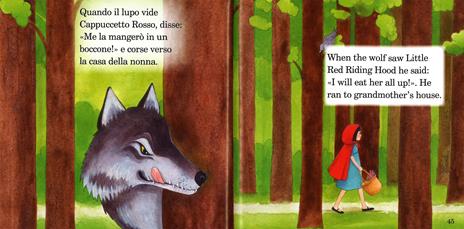 Cappuccetto Rosso e altre fiabe-Little Red Riding Hood and other fairy tales. Ediz. bilingue. Con CD Audio - 3