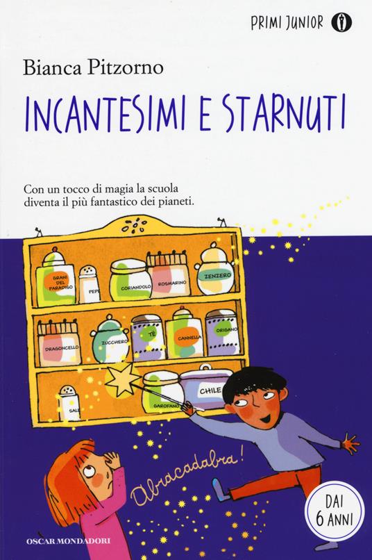 Incantesimi e starnuti - Bianca Pitzorno - copertina