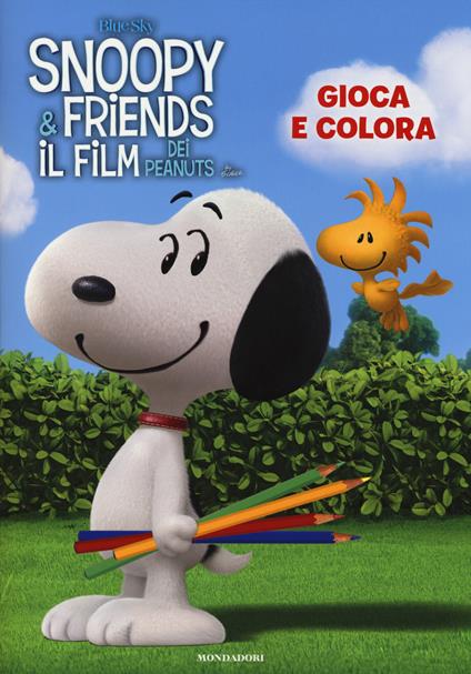 Gioca e colora. Snoopy & Friends. Ediz. illustrata - copertina