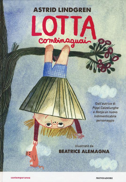 Lotta Combinaguai - Astrid Lindgren - copertina