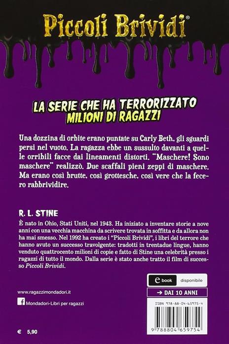 La maschera maledetta. Piccoli brividi - Robert L. Stine - 2