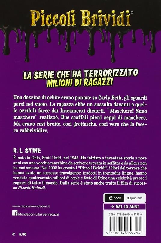 La maschera maledetta. Piccoli brividi - Robert L. Stine - 2