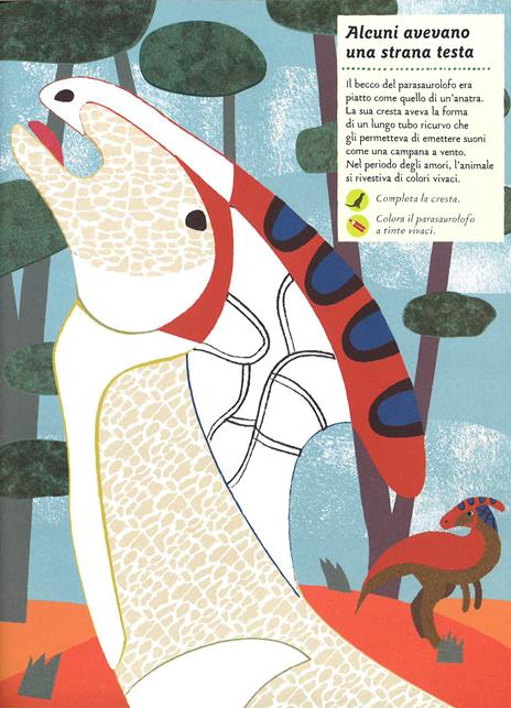 Viva i dinosauri! Il mio albo della natura. Con adesivi. Ediz. illustrata - Olivia Cosneau - 3