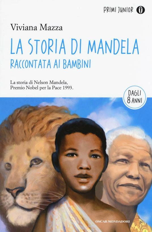 La storia di Mandela raccontata ai bambini - Viviana Mazza - copertina