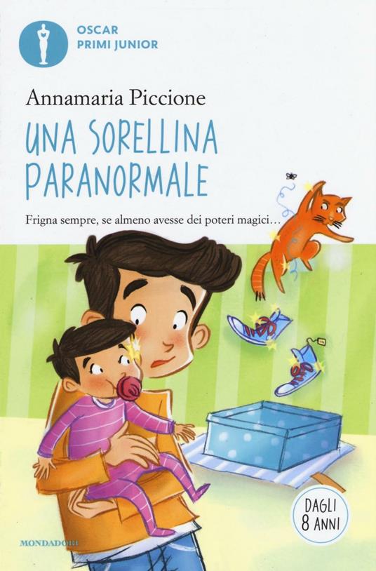 Una sorellina paranormale - Annamaria Piccione - copertina