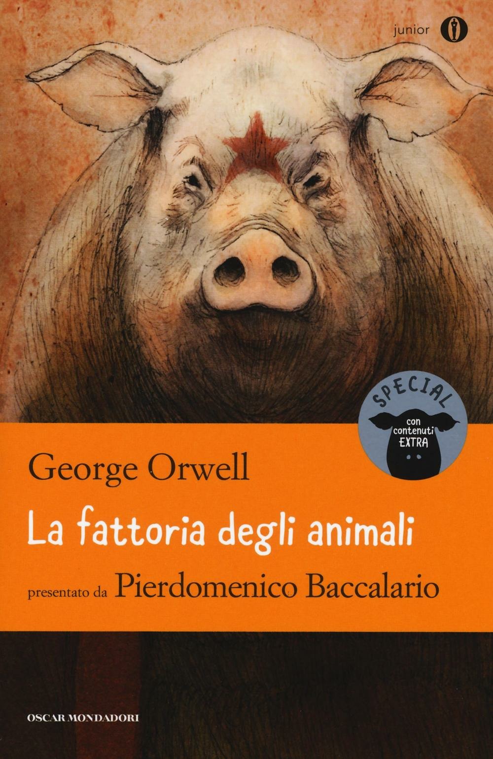 La fattoria degli animali George Orwell Libro Mondadori