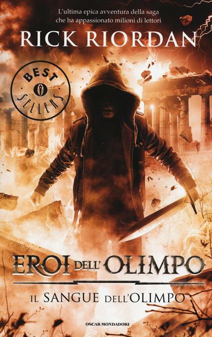 Il sangue dell'Olimpo. Eroi dell'Olimpo. Vol. 5 - Rick Riordan - copertina