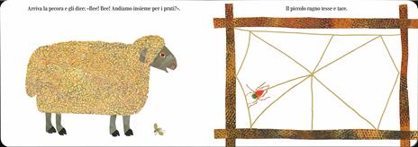 Il piccolissimo ragno tesse e tace. Ediz. illustrata - Eric Carle - 4