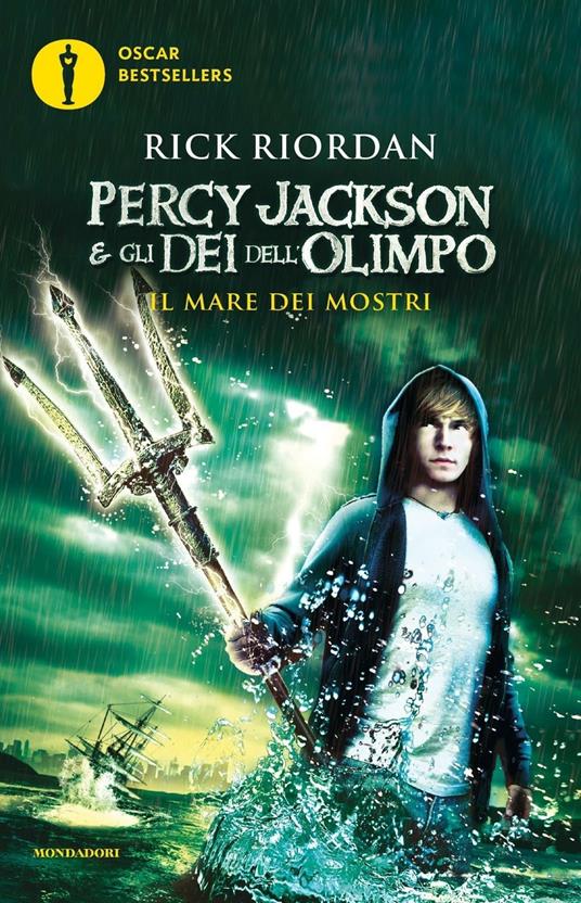 Il mare dei mostri. Percy Jackson e gli dei dell'Olimpo. Vol. 2 - Rick Riordan - copertina