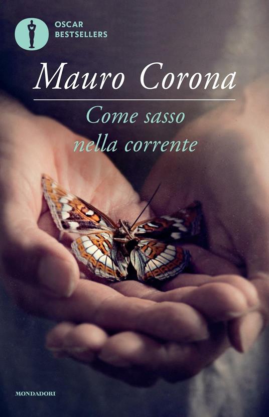 Come sasso nella corrente - Mauro Corona - copertina