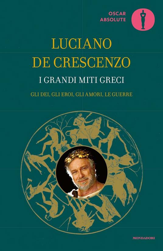 I grandi miti greci - Luciano De Crescenzo - copertina