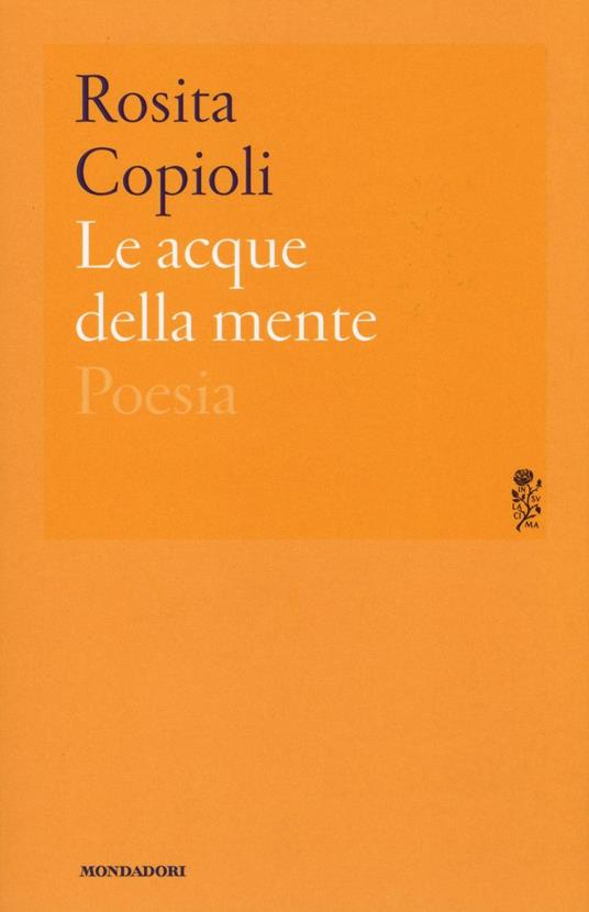 Le acque della mente - Rosita Copioli - copertina