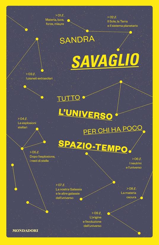 Tutto l'universo per chi ha poco spazio-tempo - Sandra Savaglio - copertina