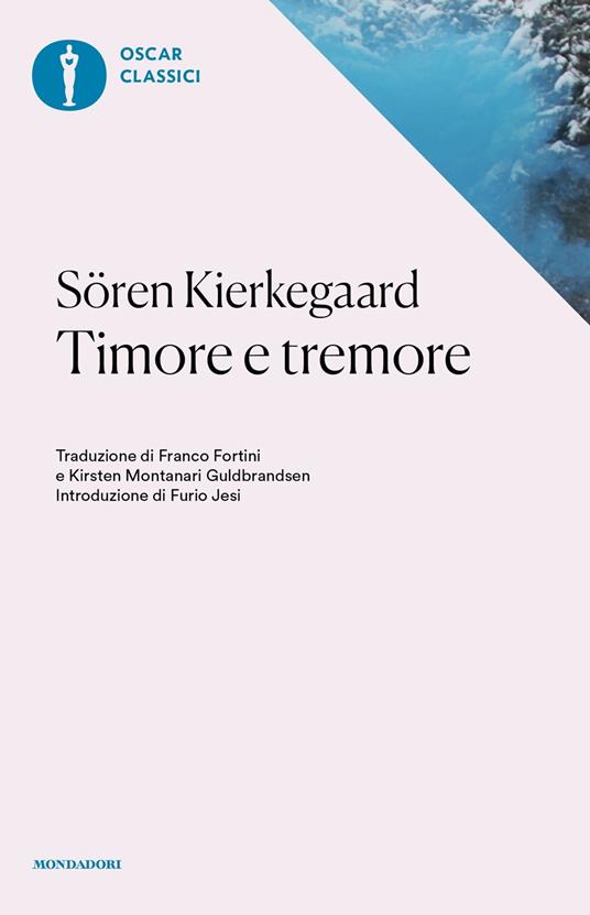 Timore e tremore - Søren Kierkegaard - copertina