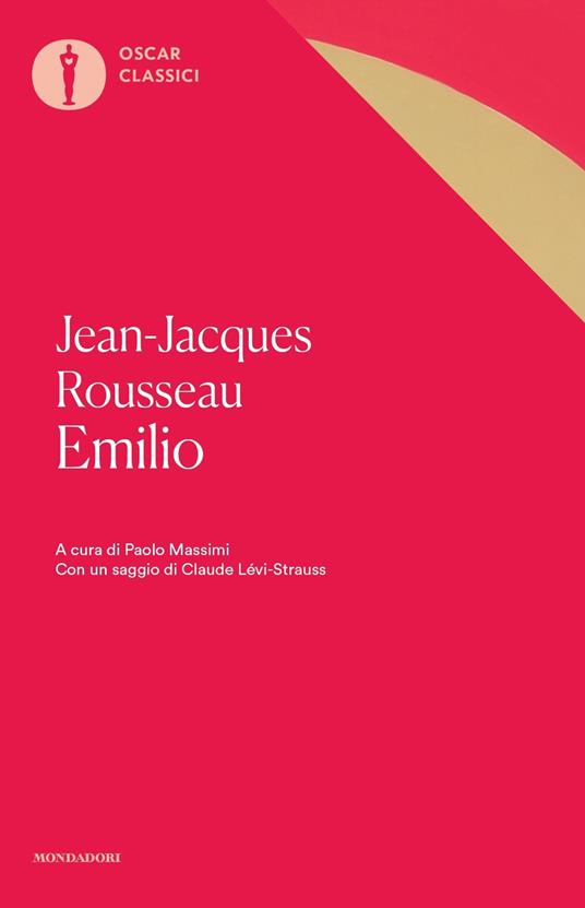 Emilio - Jean-Jacques Rousseau - copertina
