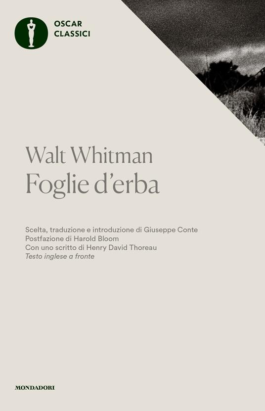 Foglie d'erba. Testo inglese a fronte - Walt Whitman - copertina