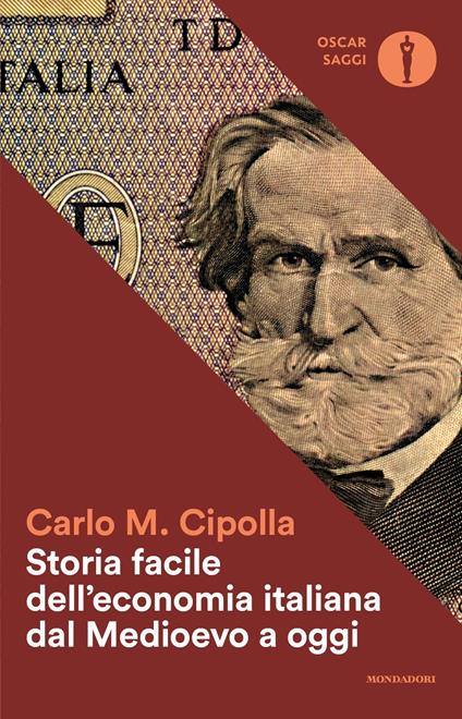 Storia facile dell'economia italiana dal Medioevo a oggi - Carlo M. Cipolla - copertina