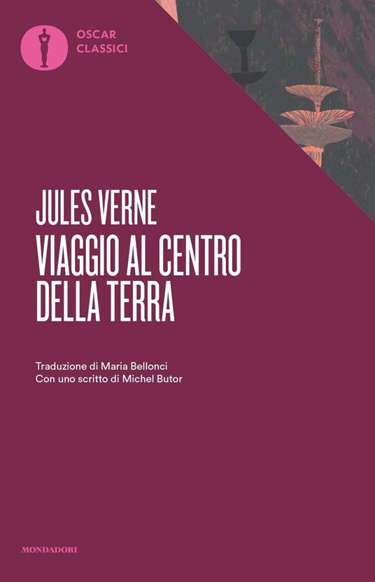 Viaggio al centro della terra - Jules Verne - copertina