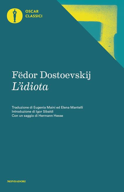 L' idiota - Fëdor Dostoevskij - copertina