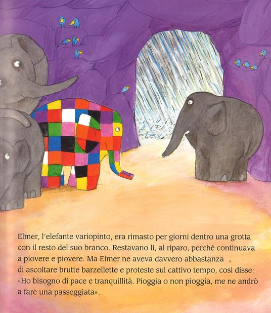 Elmer e l'elefantino da salvare. Ediz. a colori - David McKee - 2