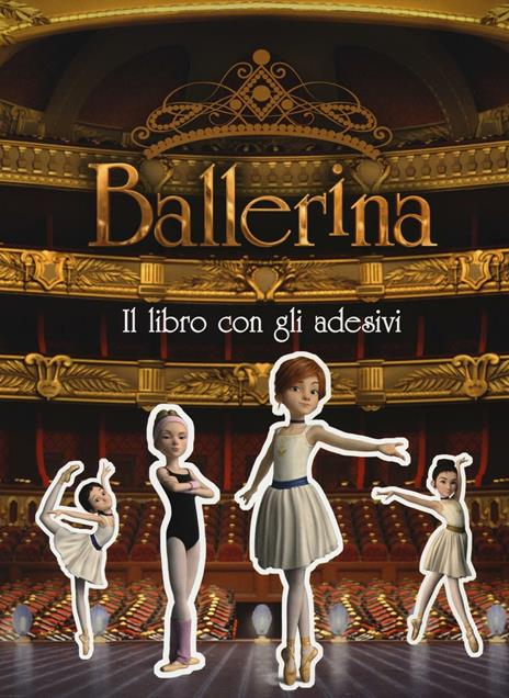 Ballerina. Il libro con gli adesivi. Ediz. a colori - copertina