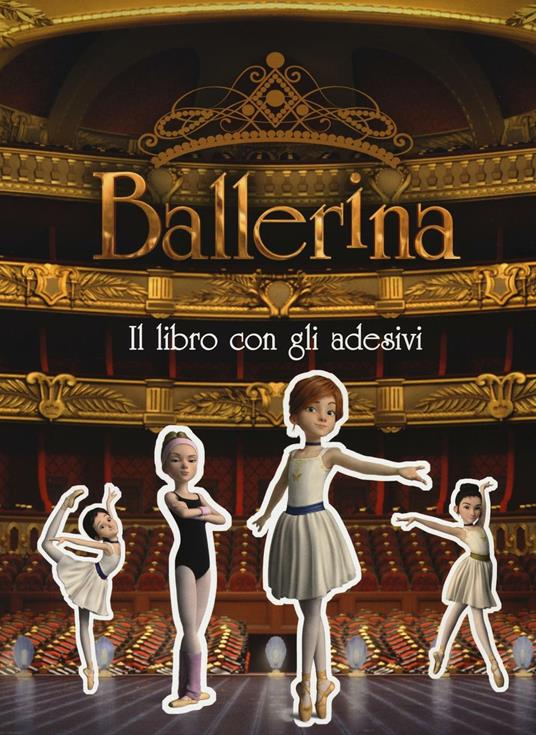 Ballerina. Il libro con gli adesivi. Ediz. a colori - copertina