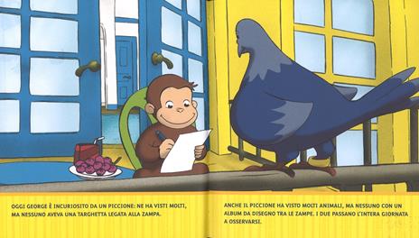 Il piccione viaggiatore. Curioso come George. Ediz. a colori. Vol. 1 - 2