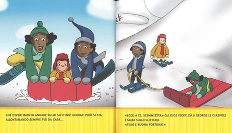 Brrr la neve! Curioso come George. Ediz. a colori. Vol. 3 - S. Di Rosa -  Libro - Mondadori 