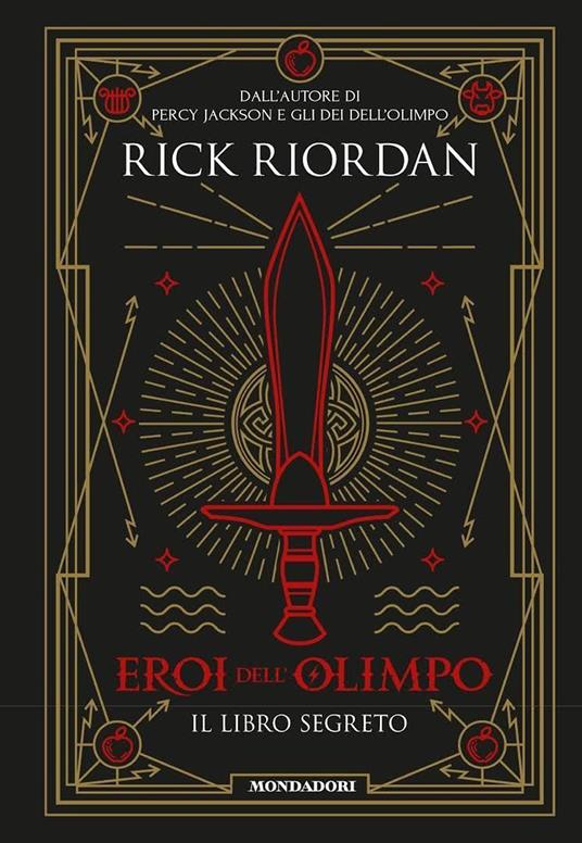 Il libro segreto. Eroi dell'Olimpo - Rick Riordan - copertina