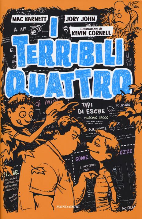 I terribili quattro - Mac Barnett,Jory John - copertina