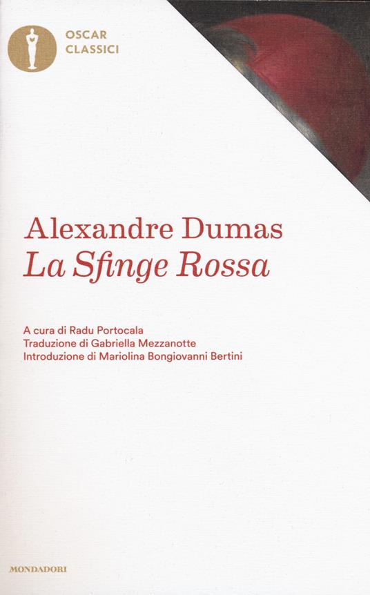 La sfinge rossa - Alexandre Dumas - copertina