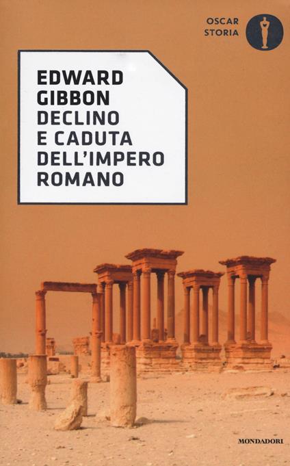 Declino e caduta dell'impero romano - Edward Gibbon - copertina