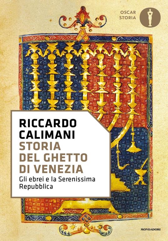 Storia del ghetto di Venezia - Riccardo Calimani - copertina