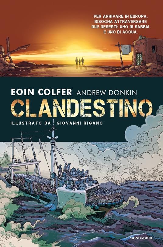 Clandestino - Eoin Colfer,Andrew Donkin - copertina