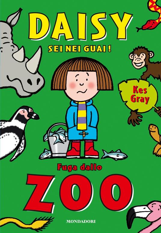 Fuga dallo zoo. Daisy sei nei guai!. Vol. 2 - Kes Gray - copertina