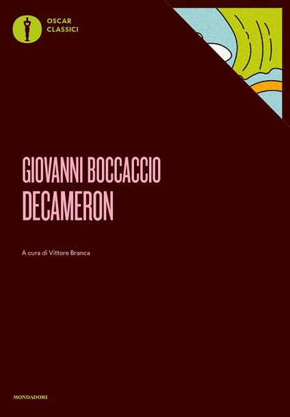Il Decameron - Giovanni Boccaccio - copertina