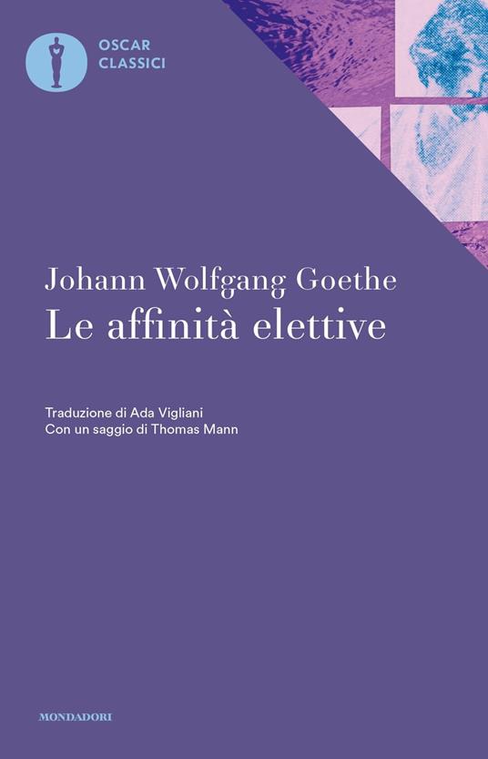 Le affinità elettive - Johann Wolfgang Goethe - copertina