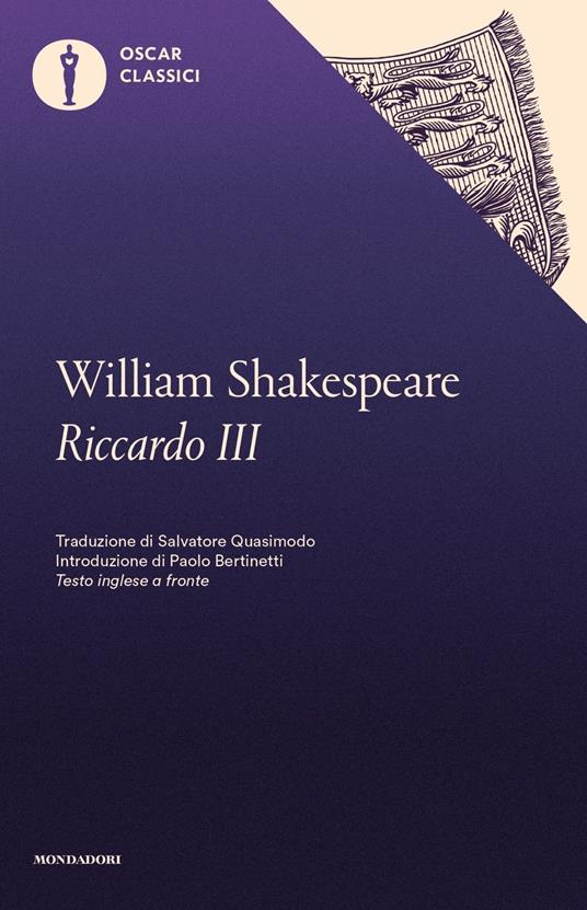 Riccardo III. Testo inglese a fronte - William Shakespeare - copertina