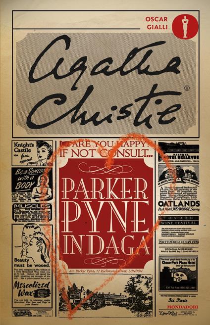 Parker Pyne indaga - Agatha Christie - copertina